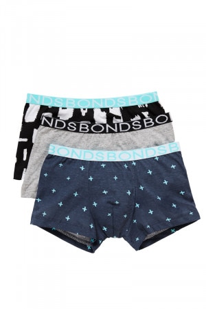 Boys Trunk 3 Pack