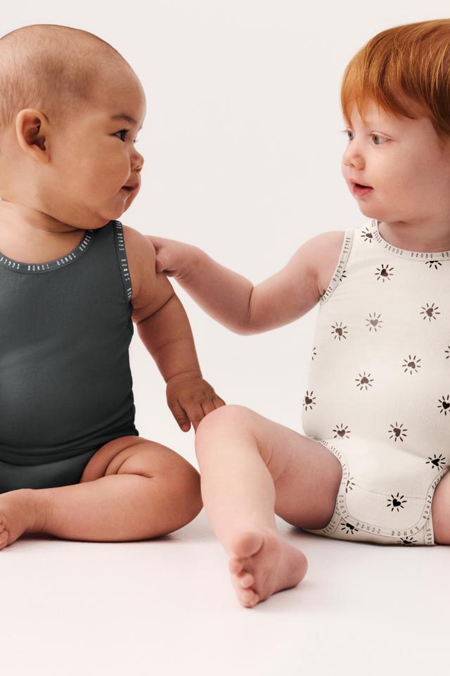 Wondergrow Print Singletsuit 2 Pack