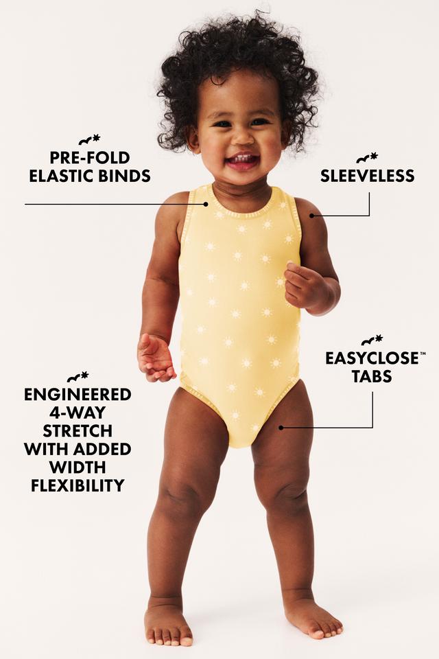 Wondergrow Print Singletsuit 2 Pack