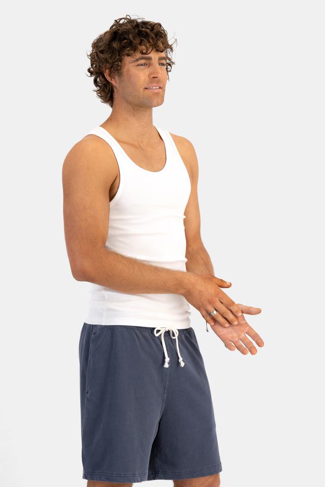 Fletcher (He/Him) wears size M and is 185cm tall with 101cm chest and 81cm waist