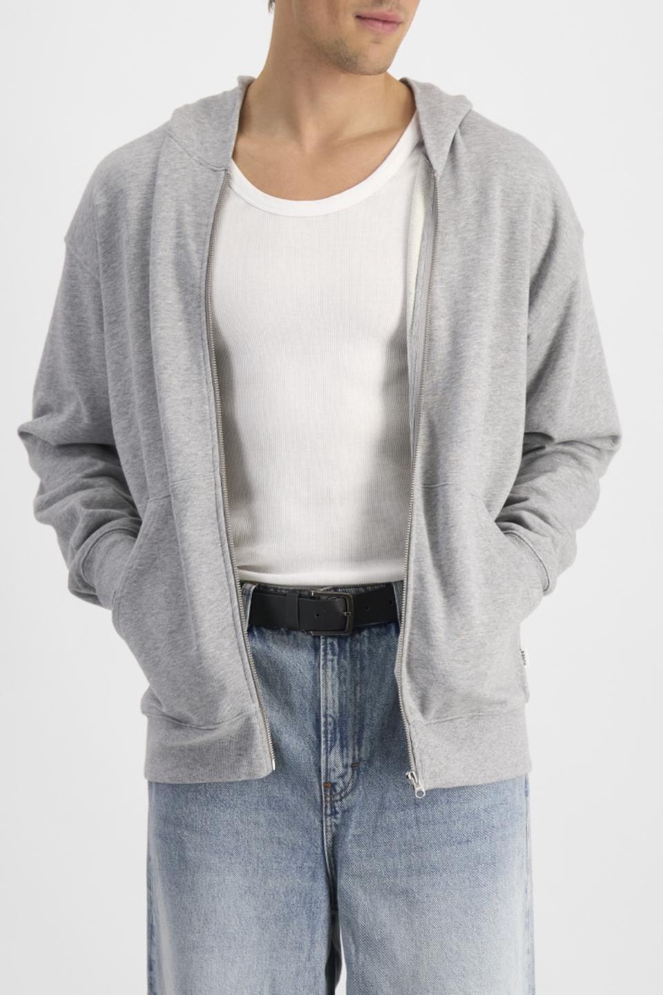 Sweats Cotton Zip Hoodie