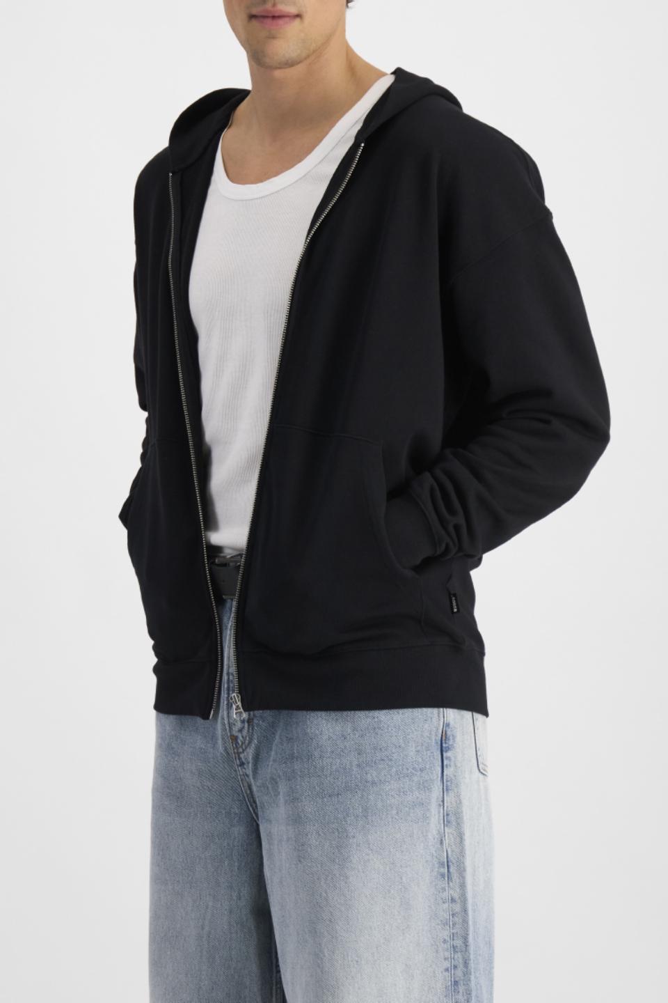 Sweats Cotton Zip Hoodie