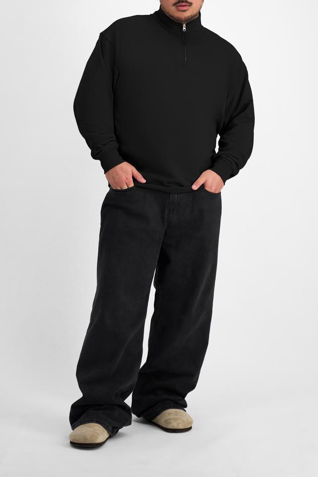 Sweats Half Zip Pullover