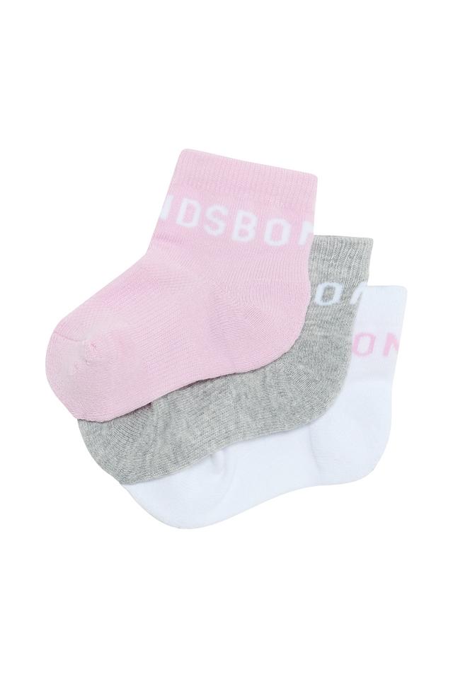Baby Active Quarter Crew Socks 3 Pack