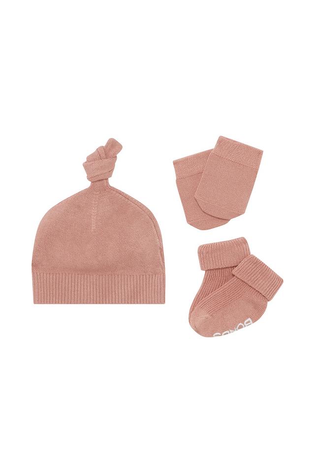 Baby Bamboo Beanie Set