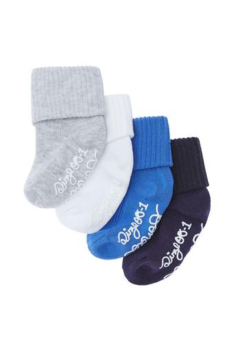 Baby Bamboo Cuff 4 Pack (Boys)