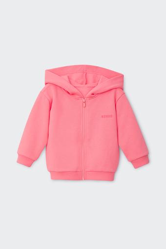 Baby Essential Fleece Zip Hoodie (Island Punch)