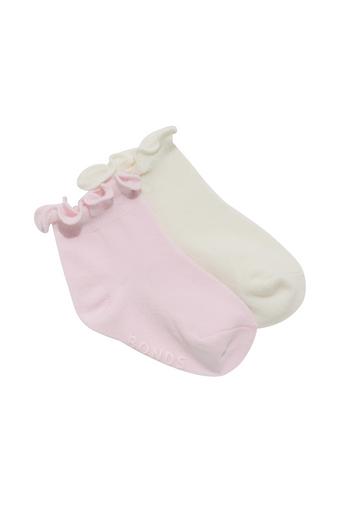 Baby Frill Anklet Sock 2 Pack (Marscapone/Baby Splice)