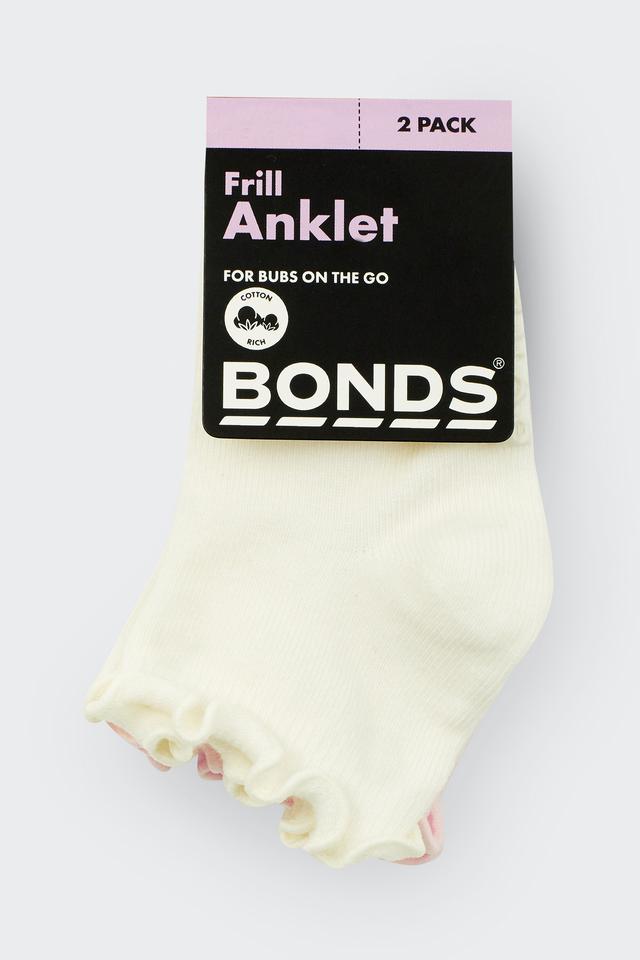 Baby Frill Anklet Sock 2 Pack