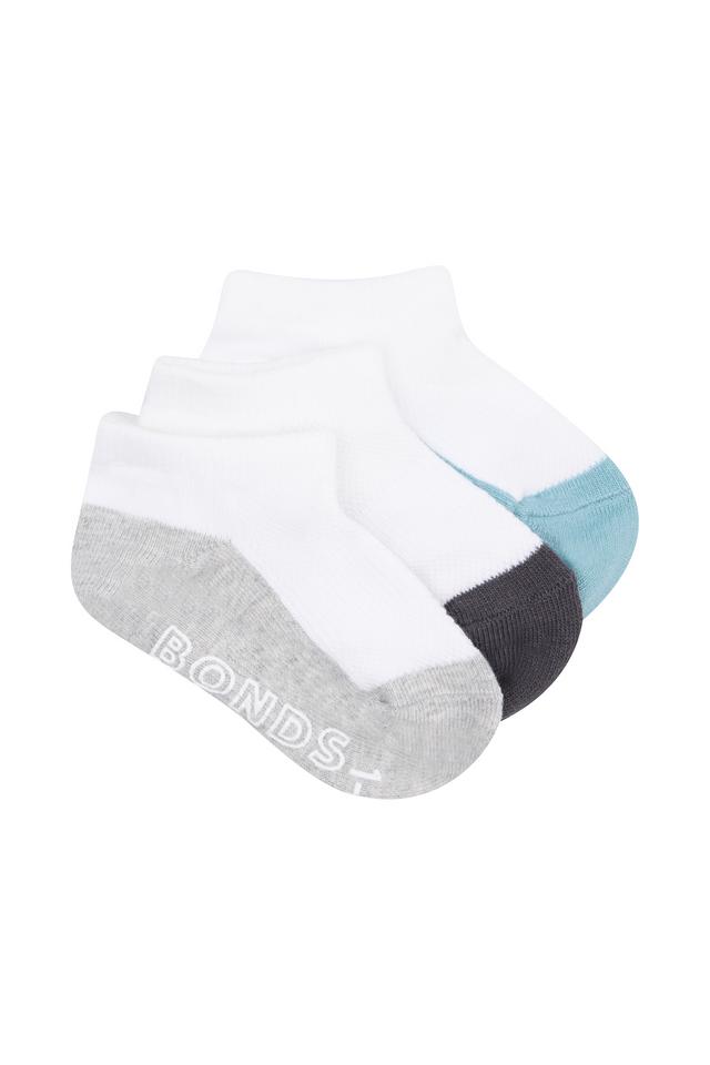 Baby Logo Lightweight Low Cut Socks 3 Pack