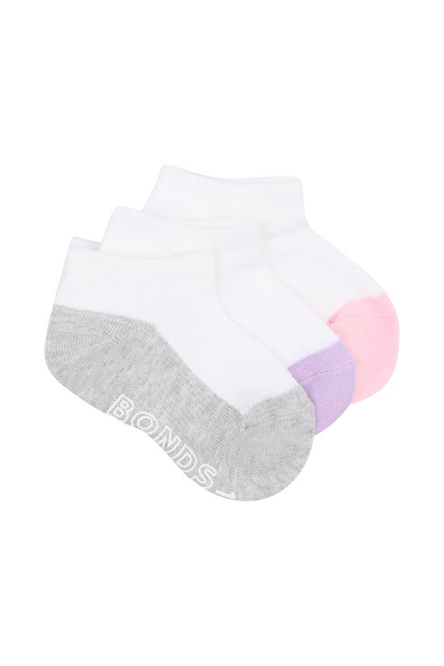 Baby Logo Lightweight Low Cut Socks 3 Pack