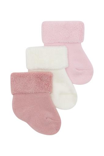 Baby Newbies Wondersock 3 Pack (Girls Pink Pack)
