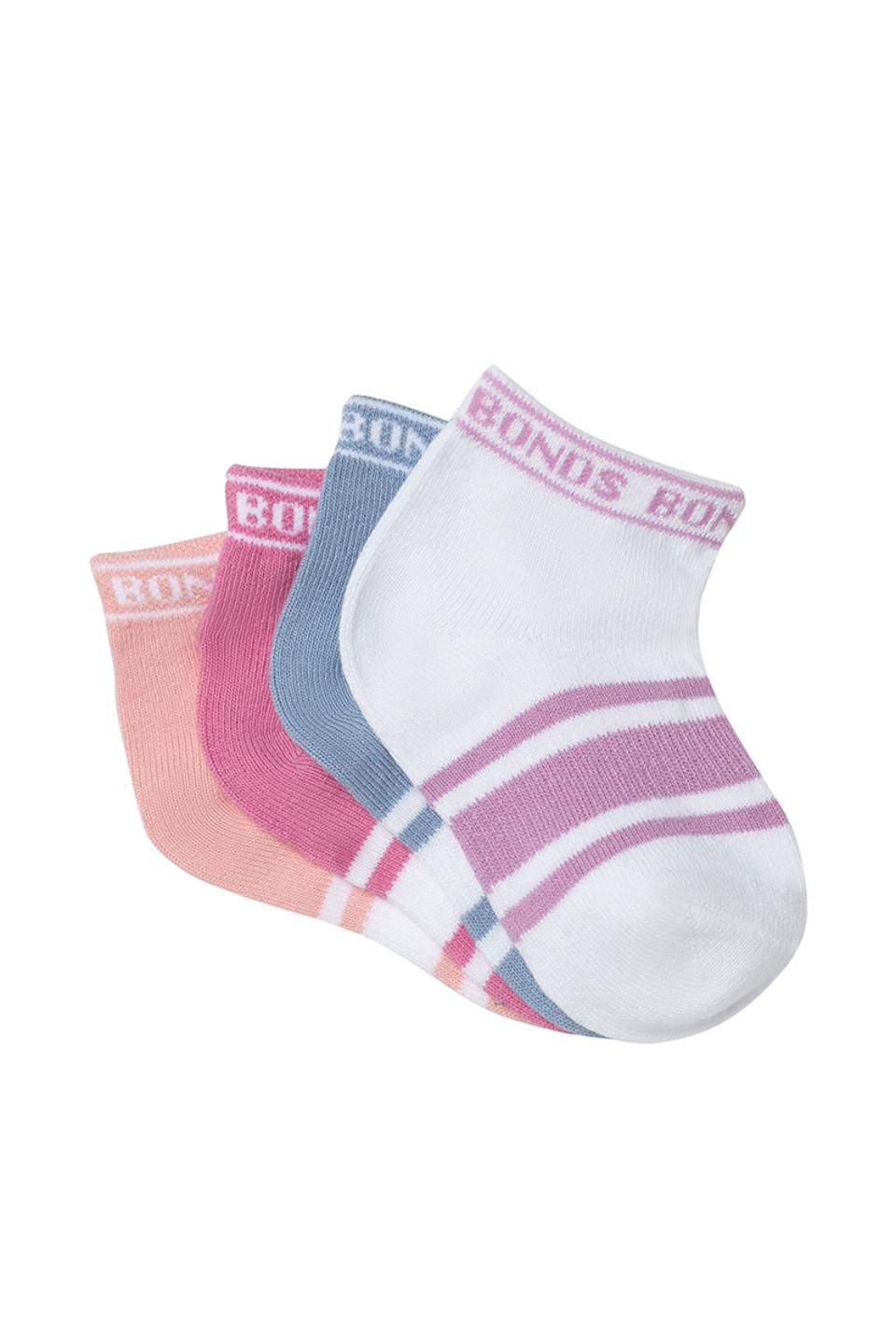 Baby Sportlet Socks 4 Pack