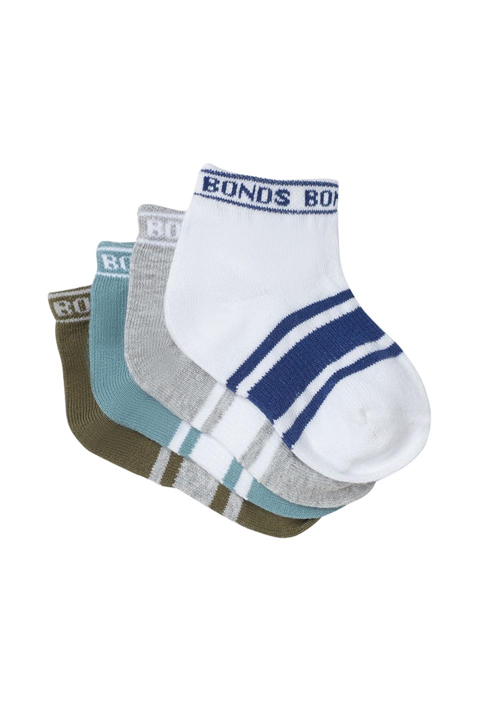 Baby Sportlet Socks 4 Pack