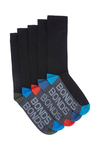 Bamboo Crew 5 Pack (Assorted)