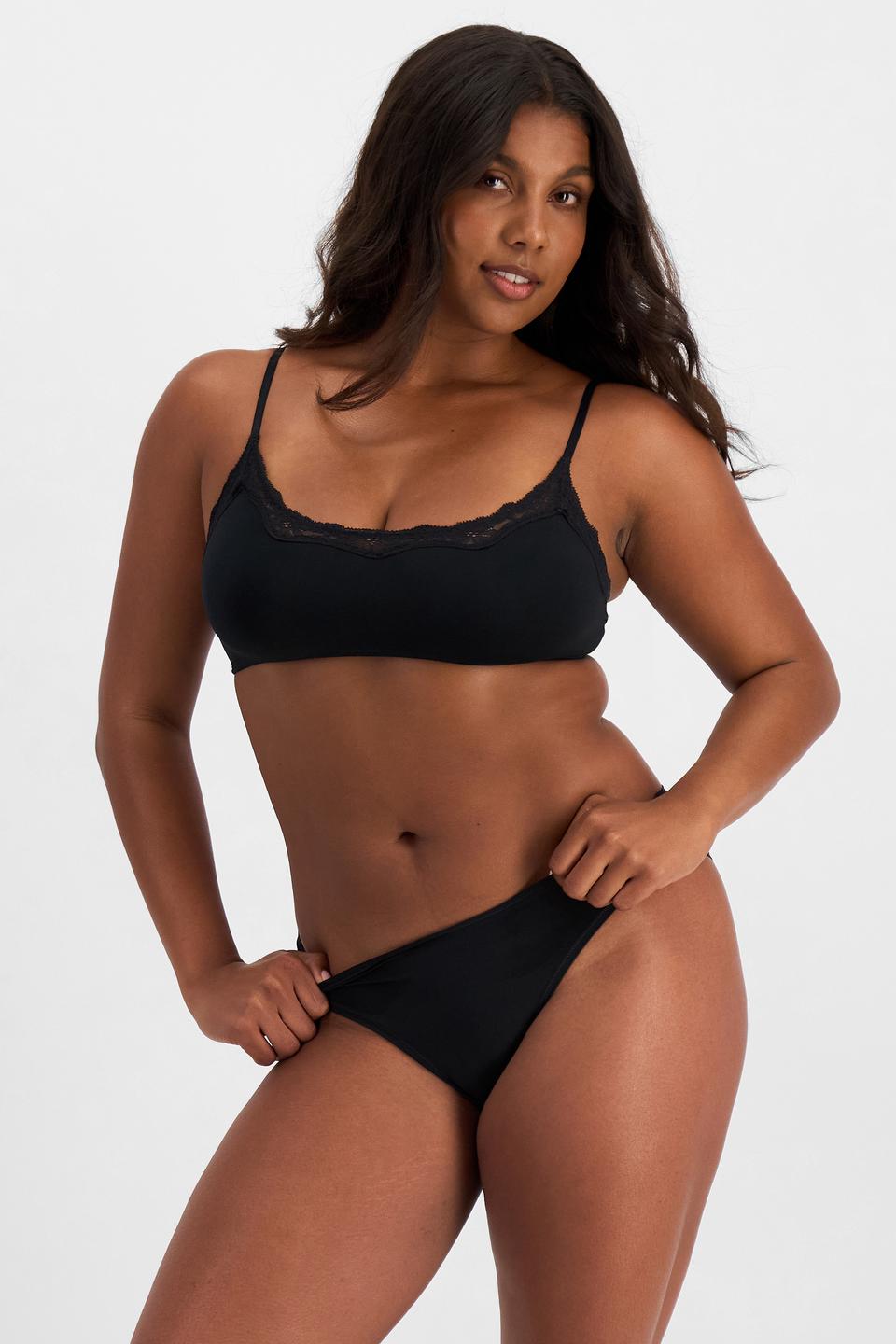 Camryn (She/Her) wears size 10 and is 177cm tall with 95cm chest and 74cm waist