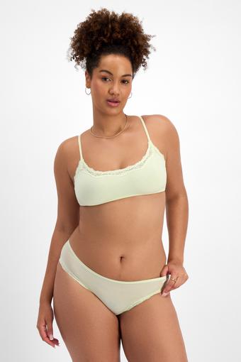Bases Flex Lace Bikini (Cotton Kiwi Kiss)