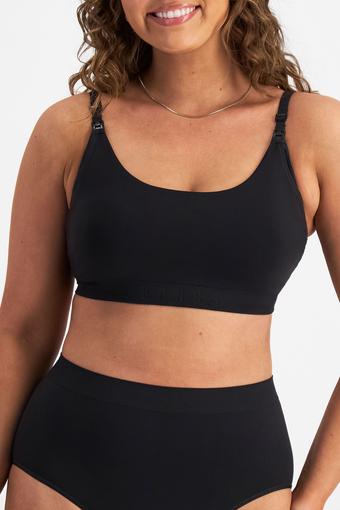 Bases Maternity Bralette (Black)