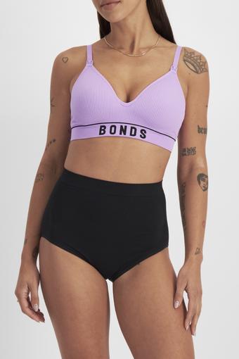 Bases Over the Bump Maternity Brief (Black)