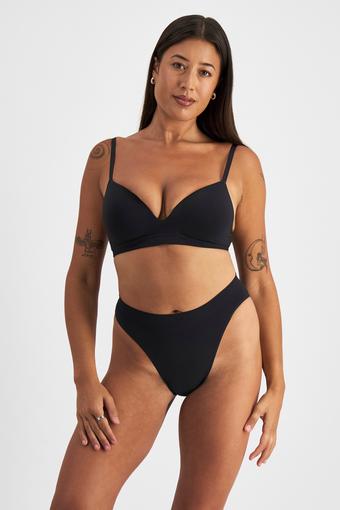 Bases Seamless Bikini (Black)