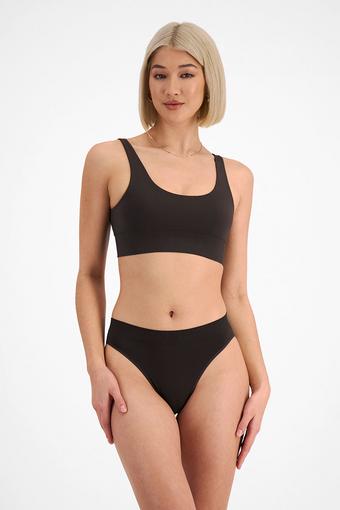 Bases Seamless Bikini (Dusted Black)