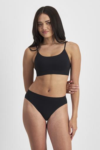 Bases Seamless Bralette (Black)