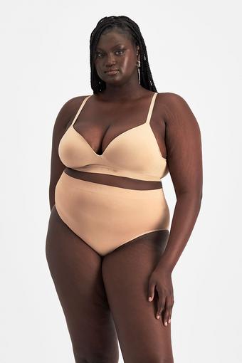 Bases Seamless Full Brief (Blush Latte)