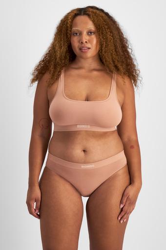 Bases Viscose Bamboo Seamless Bikini (Blush Latte)