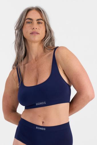 Bases Viscose Bamboo Seamless Crop (Black Sea)