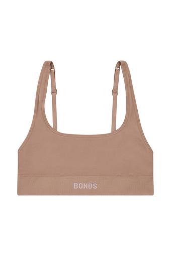 Bases Viscose Bamboo Seamless Crop (Blush Latte)