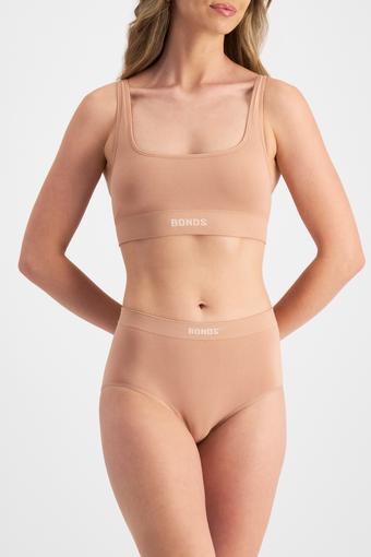 Bases Viscose Bamboo Seamless Full Brief (Blush Latte)