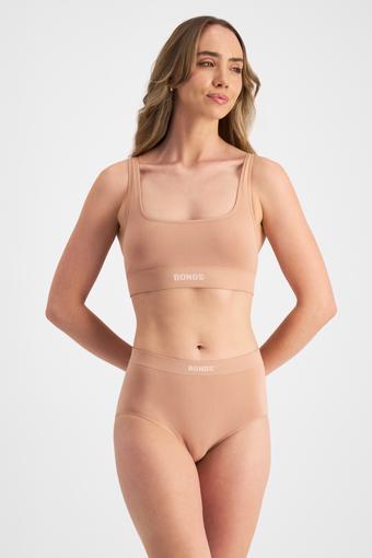 Bases Viscose Bamboo Seamless Full Brief (Blush Latte)