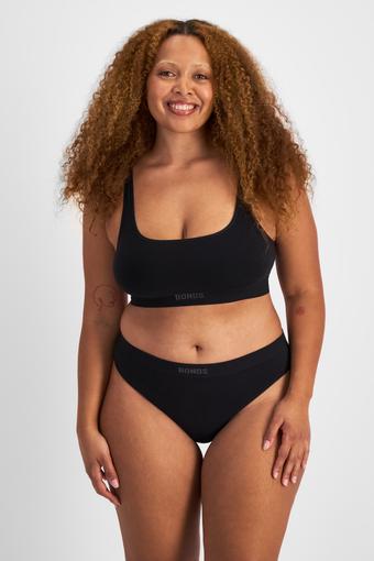 Bases Viscose Bamboo Seamless Gee (Black)