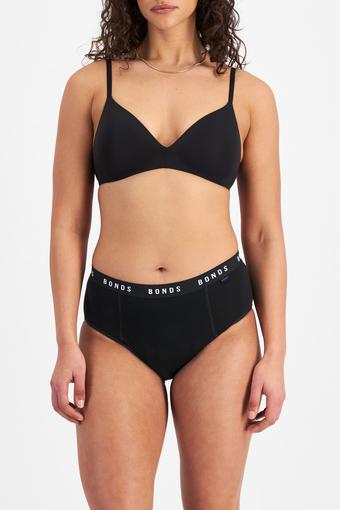 Bases Wirefree Scoop Bra (Black)