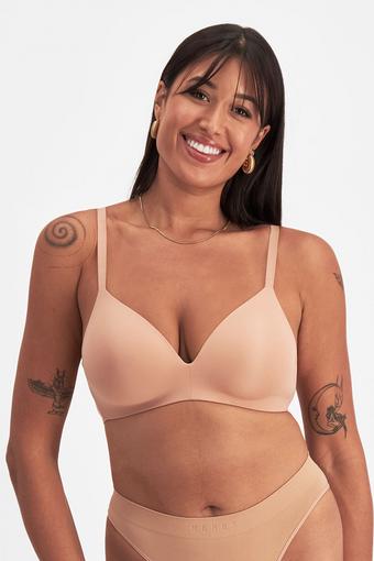 Bases Wirefree Scoop Bra (Blush Latte)