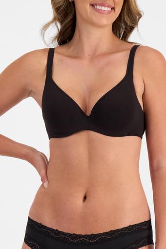 Berlei Barely There Breathe T-Shirt Bra (Black)