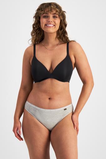 Bloody Comfy™ Period Bikini Moderate (Bcu Grey Marle)