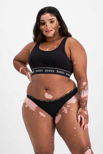 Bloody Comfy™ Period Bikini Moderate (Black)
