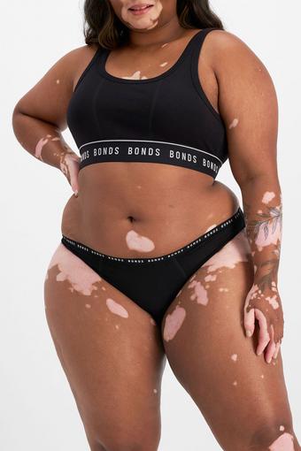 Bloody Comfy™ Period Bikini Moderate (Black)