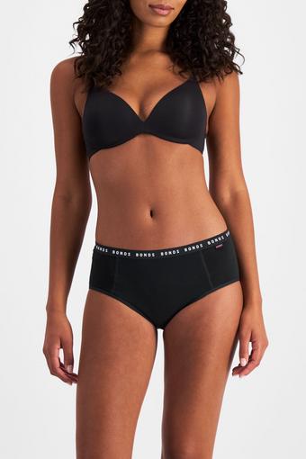 Bloody Comfy™ Period Boyleg Heavy (Black)