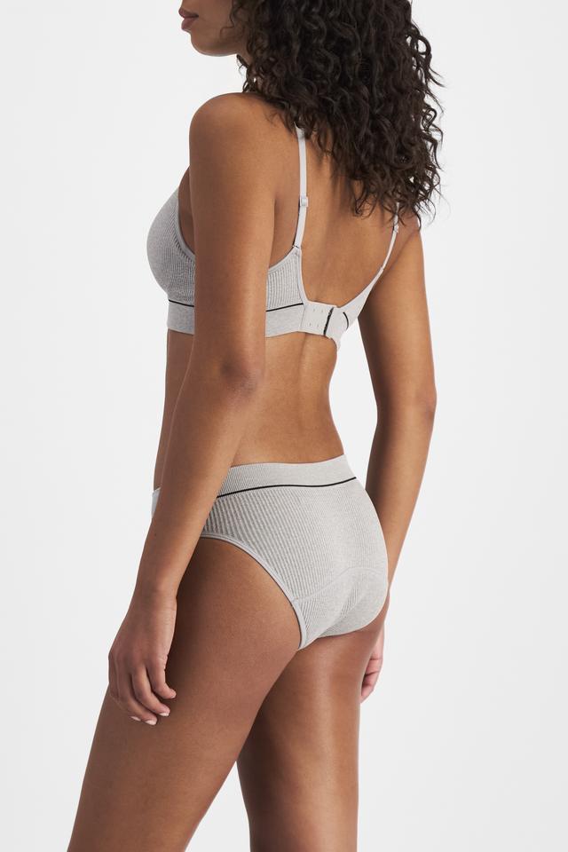 Bloody Comfy™ Period Retro Rib Hi Bikini Moderate