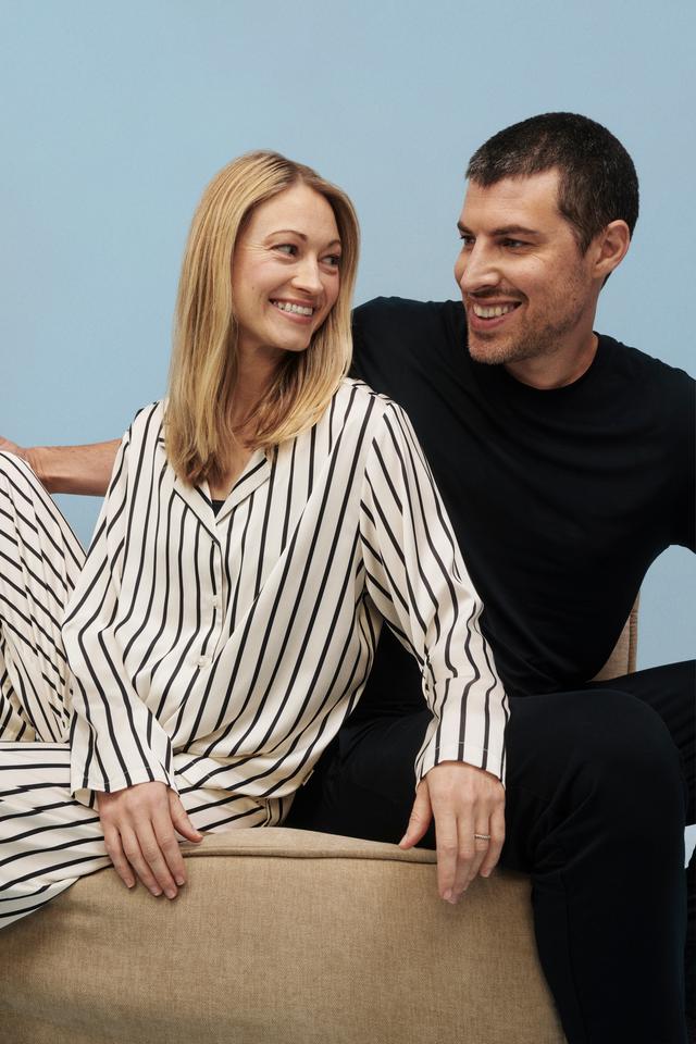 Sleep Satin Long Sleeve Shirt