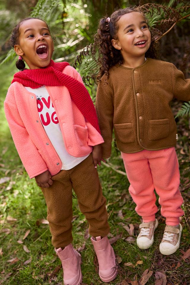 Kids Teddy Fleece Trackie