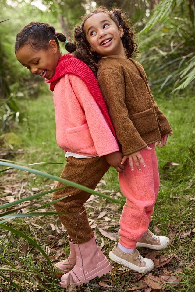 Kids Teddy Fleece Trackie