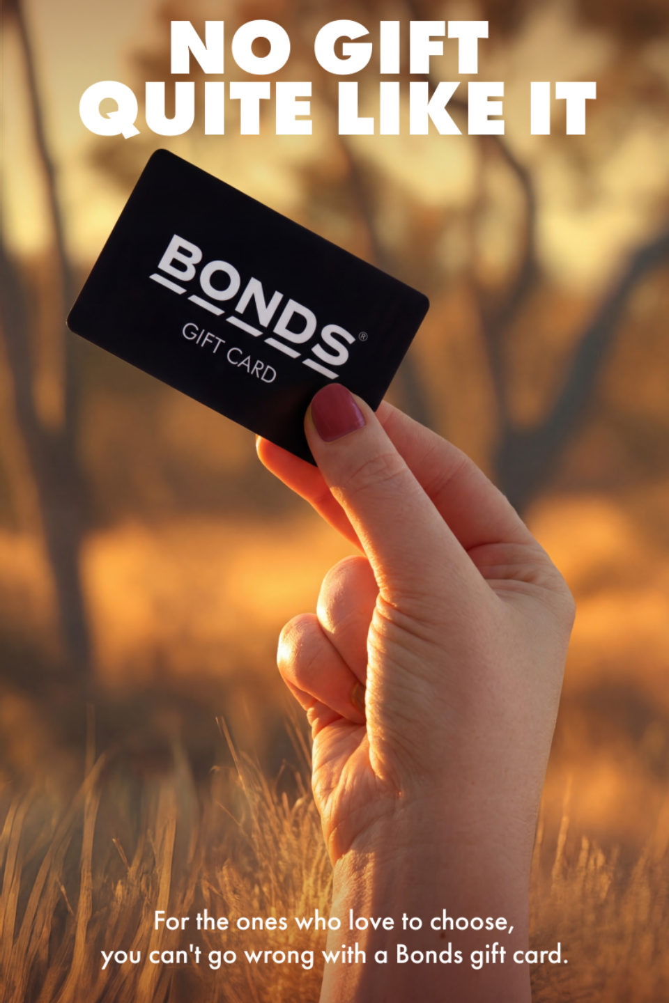 Bonds Gift Card