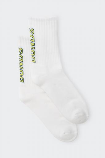 Bonds Lucky Crew Socks 1 Pack (White)