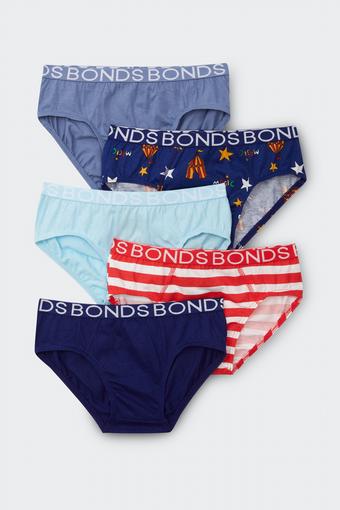 Boys Brief 5 Pack (Magic Madness Mini)