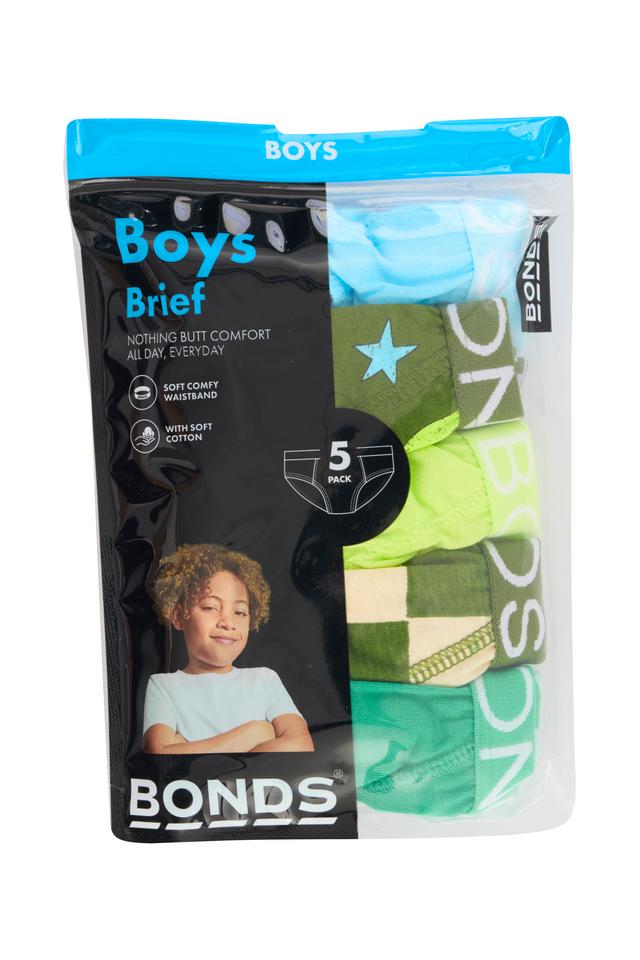 Boys Brief 5 Pack
