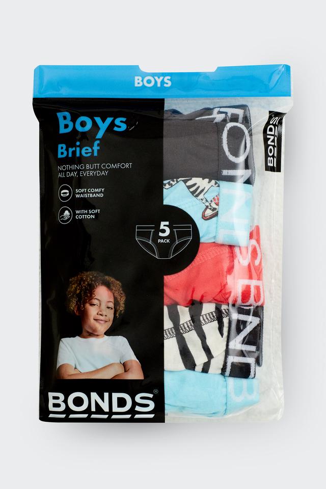 Boys Brief 5 Pack