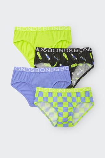 Boys Brief 5 Pack (Kicklip Kicks)
